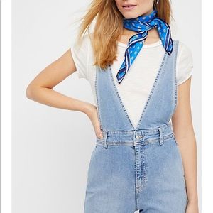 Denim overalls